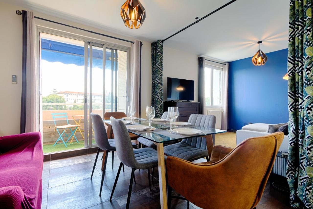 006 - Le Corum Appartement 2 Chambres, Parking, Wifi, Clim, Centre مونبيلييه المظهر الخارجي الصورة